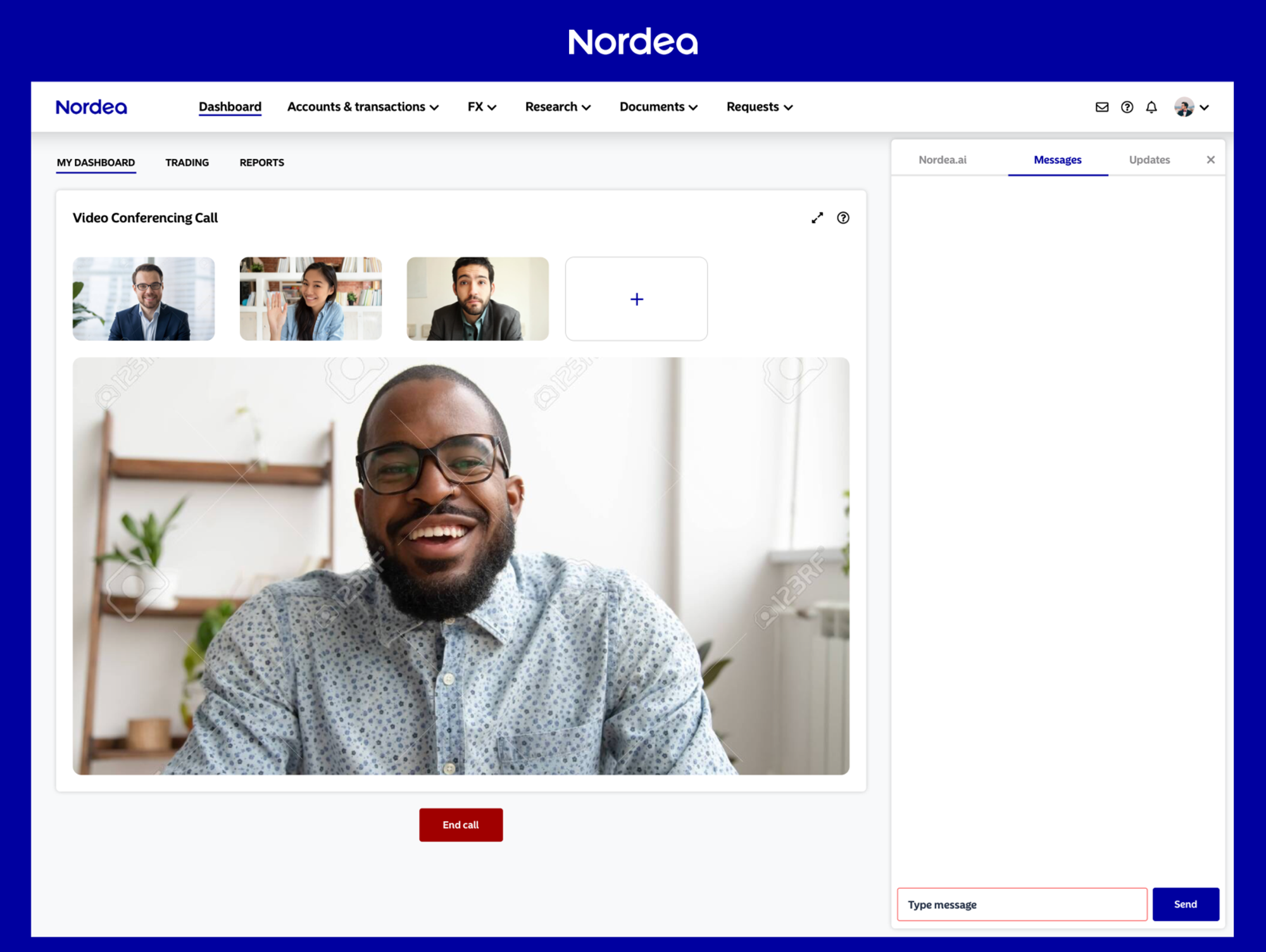 Nordea corporate portal