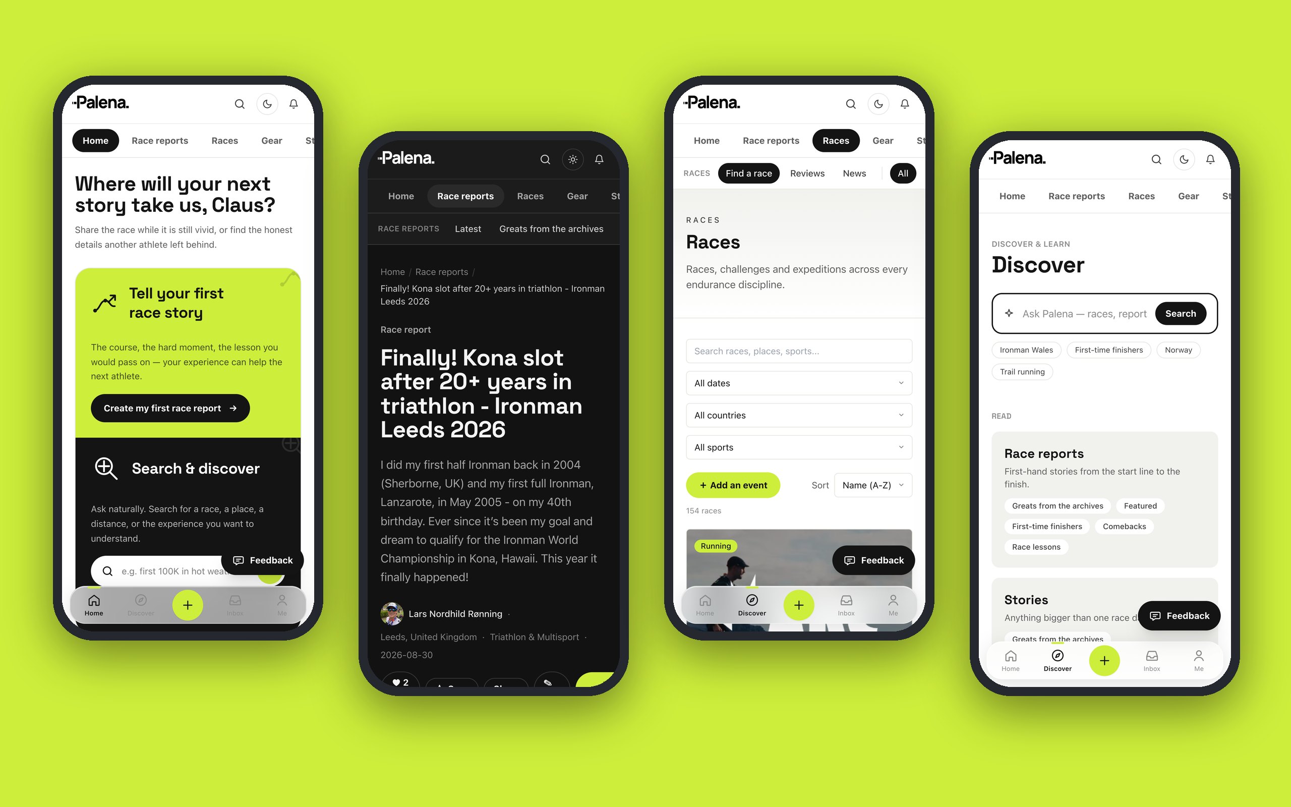 Palena on mobile