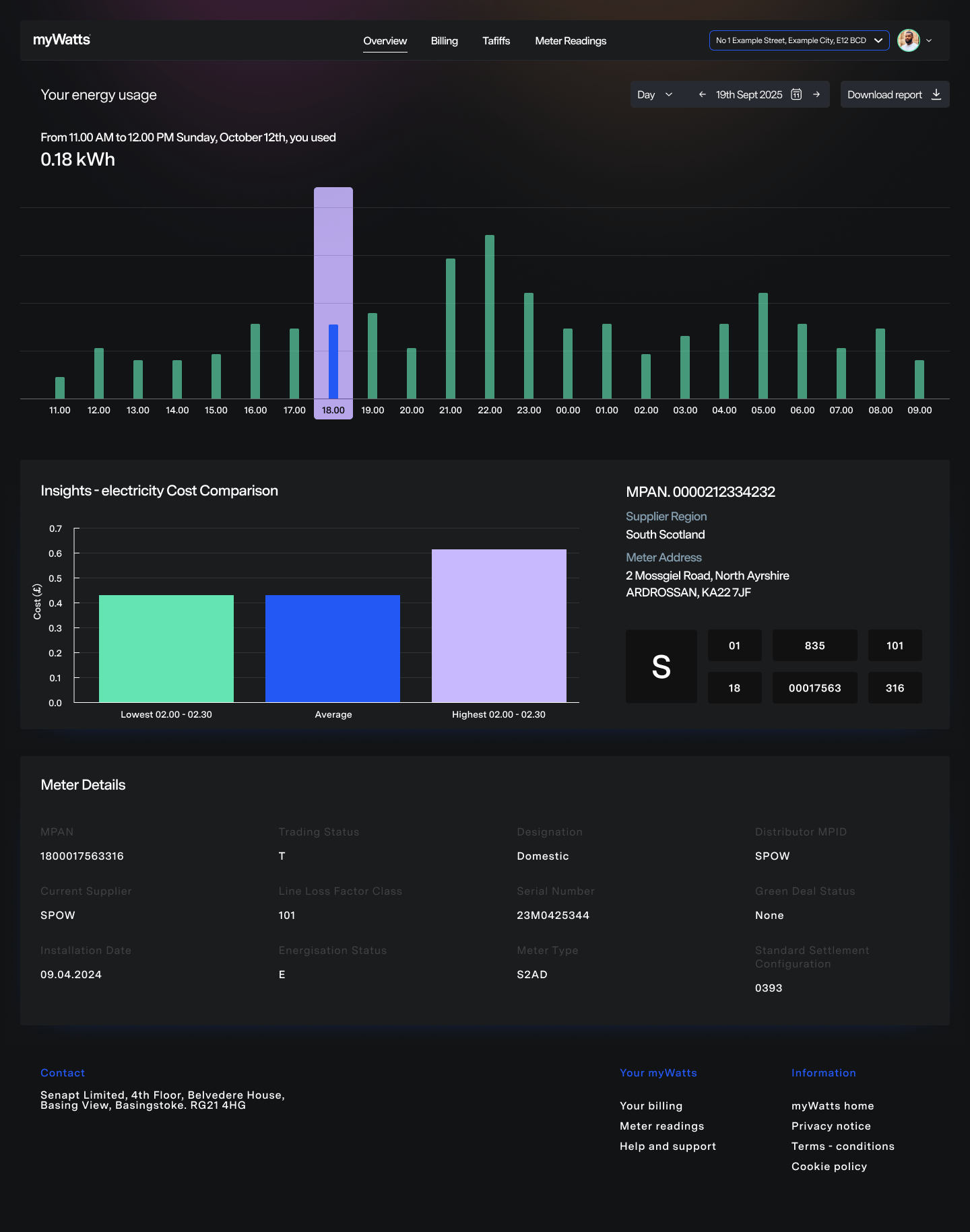 Senapt wireframe exploration