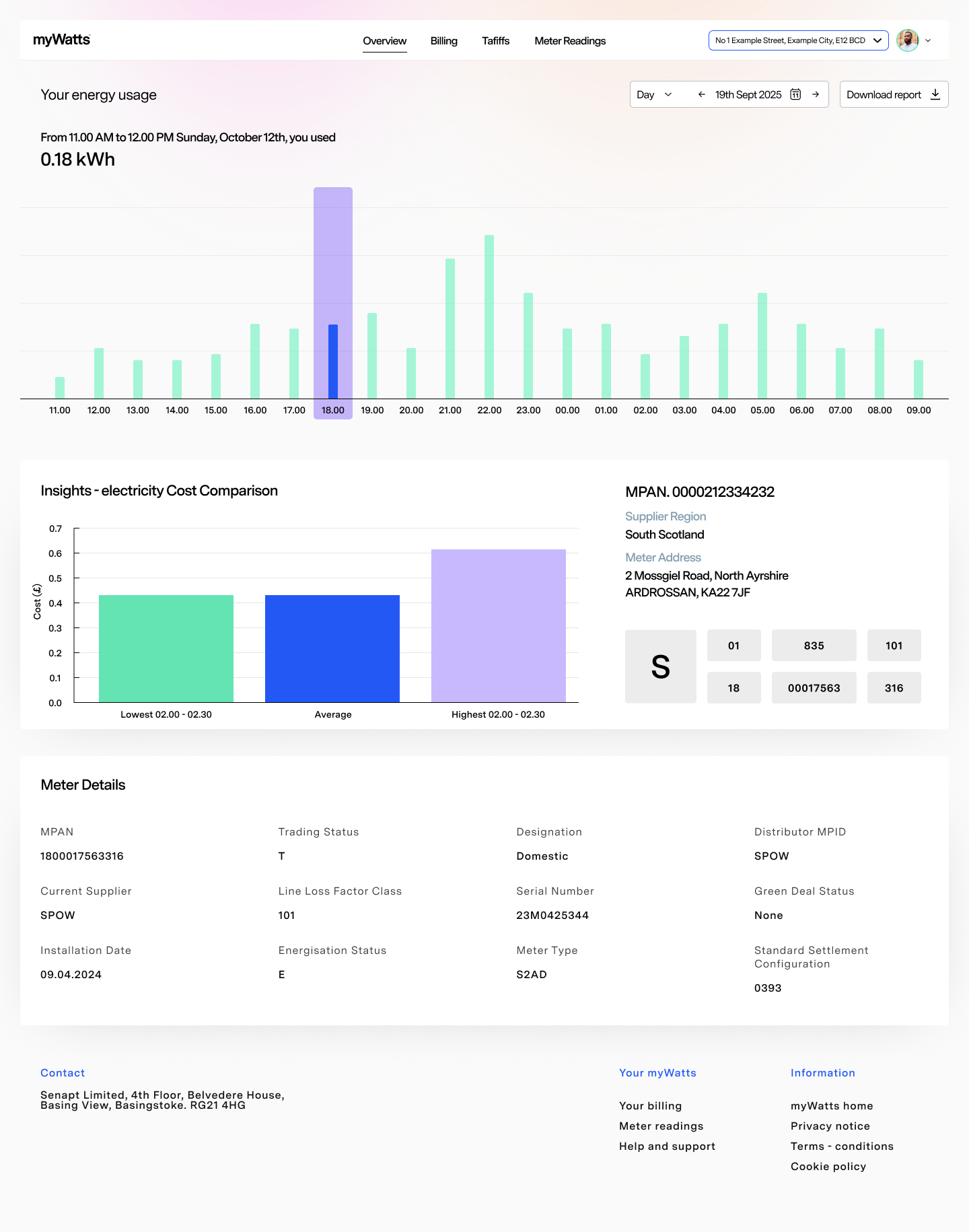 Senapt wireframe exploration